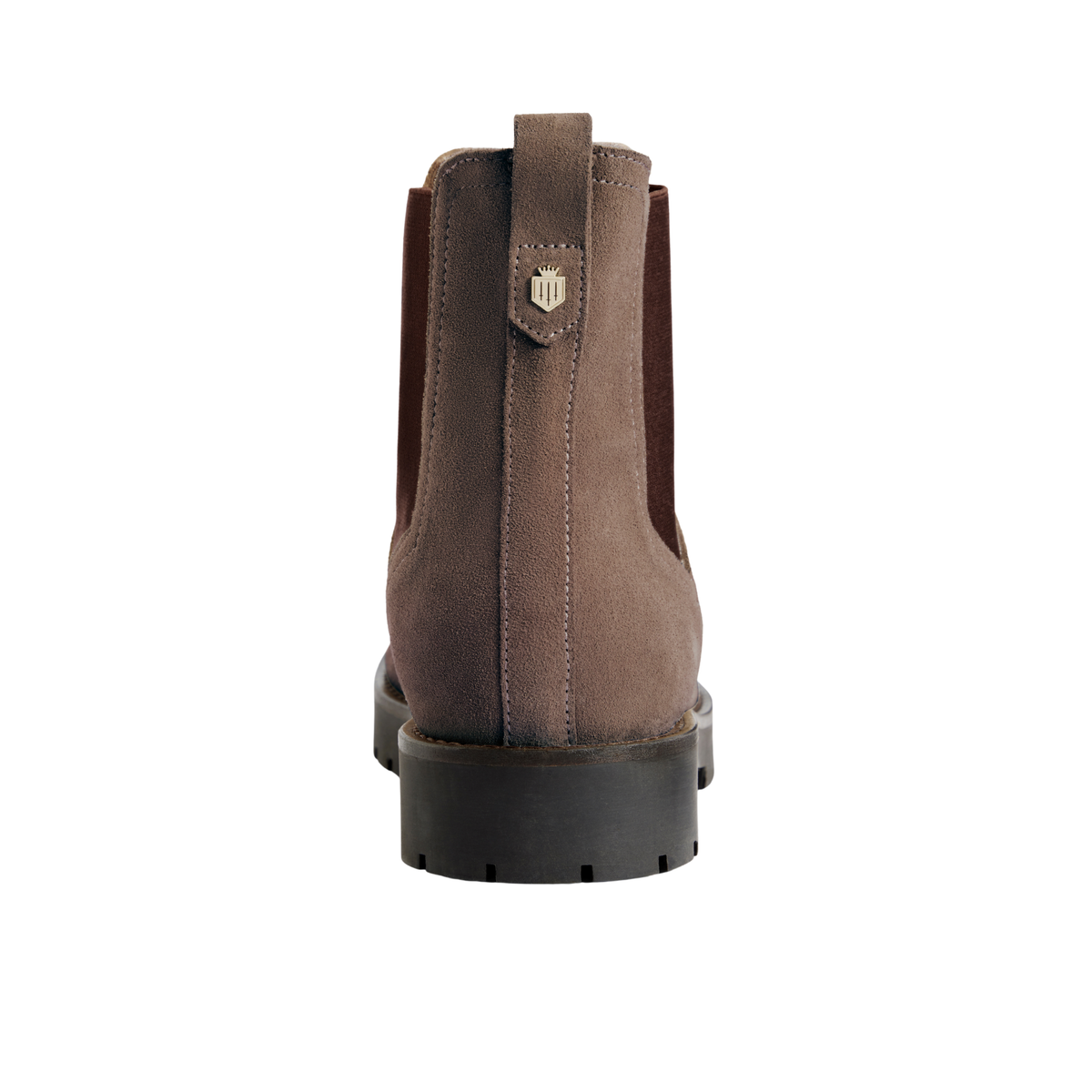 Boudica Deep Taupe Suede