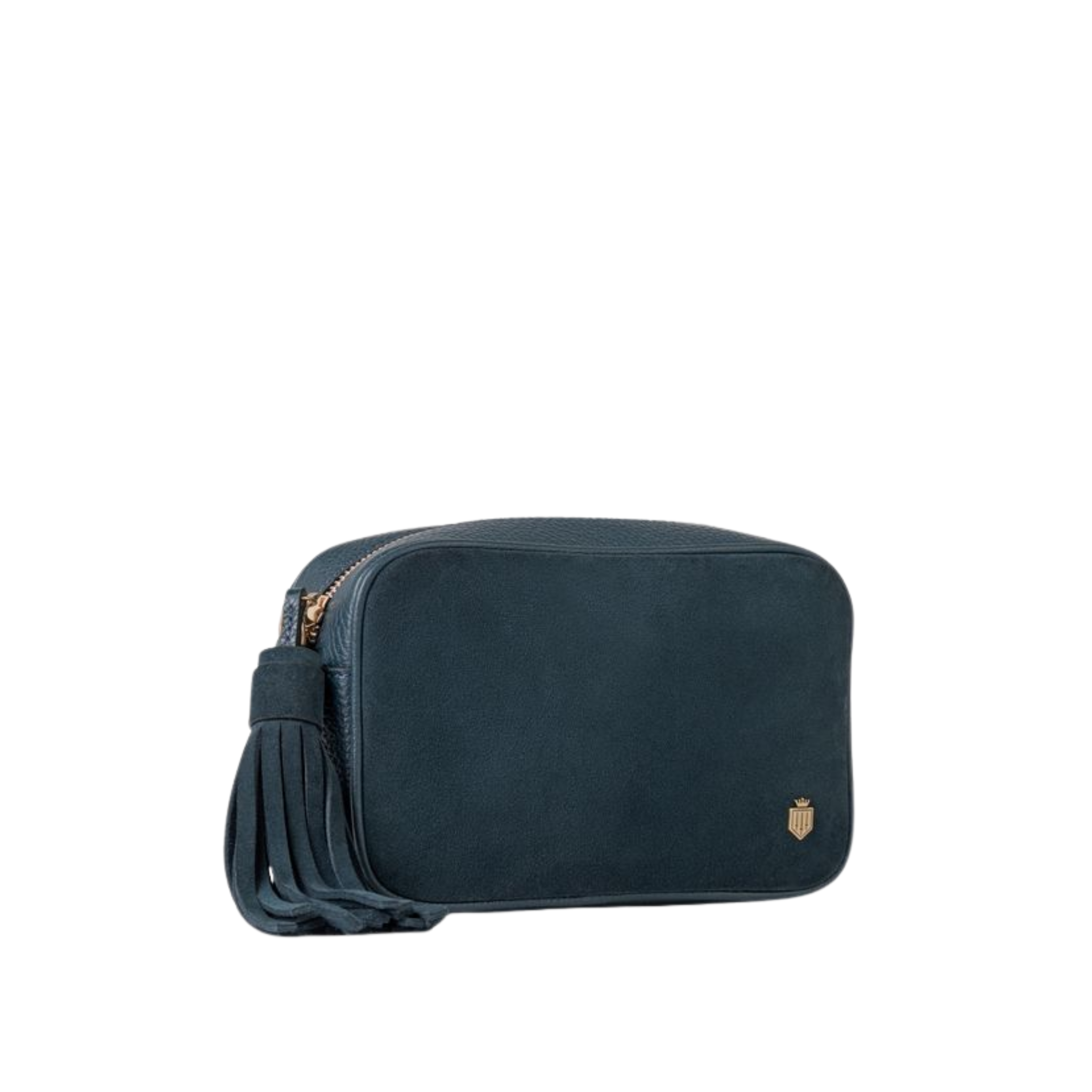 Farnham Cross Body Bag Teal Suede