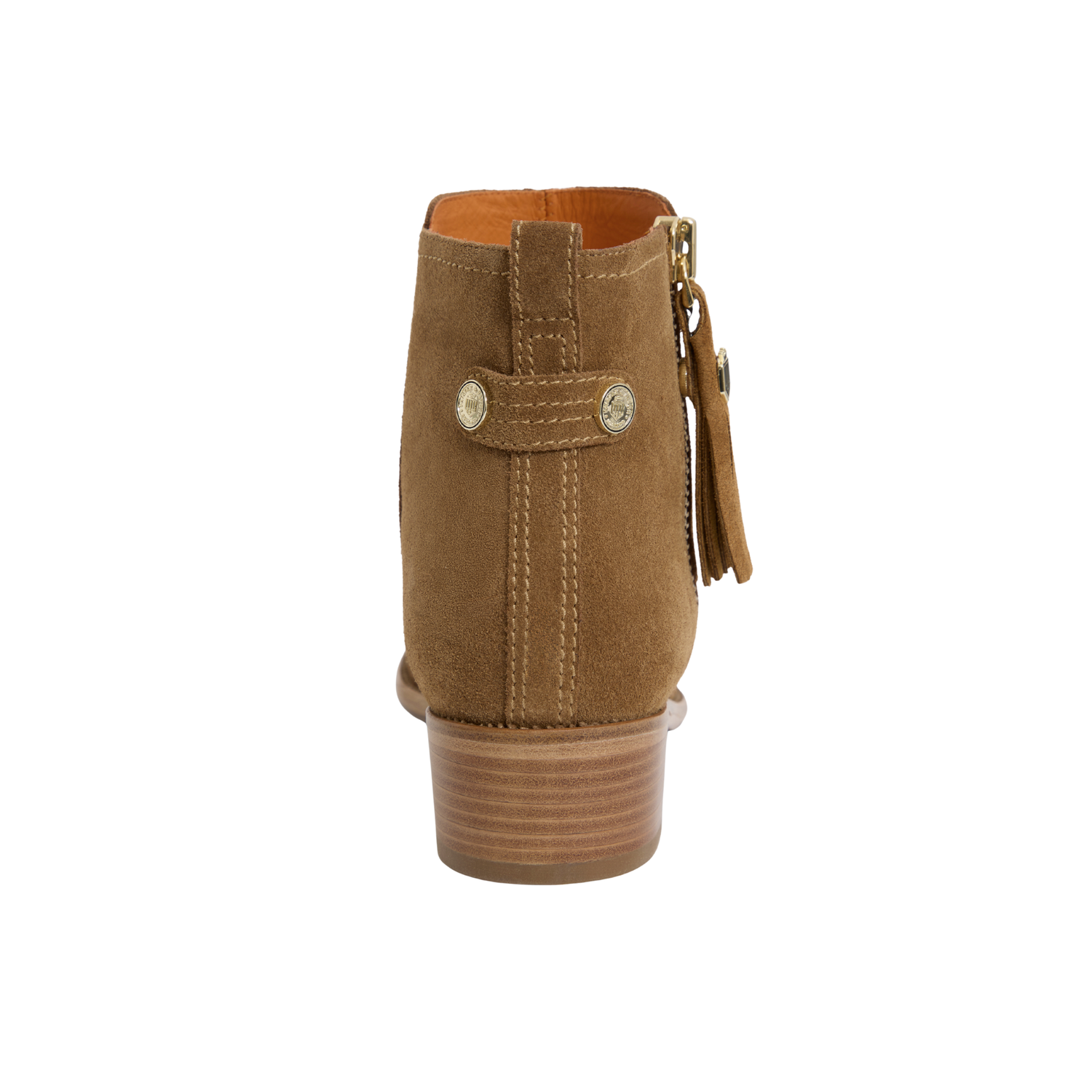 Flat Oakham Ankle Boot Tan Suede