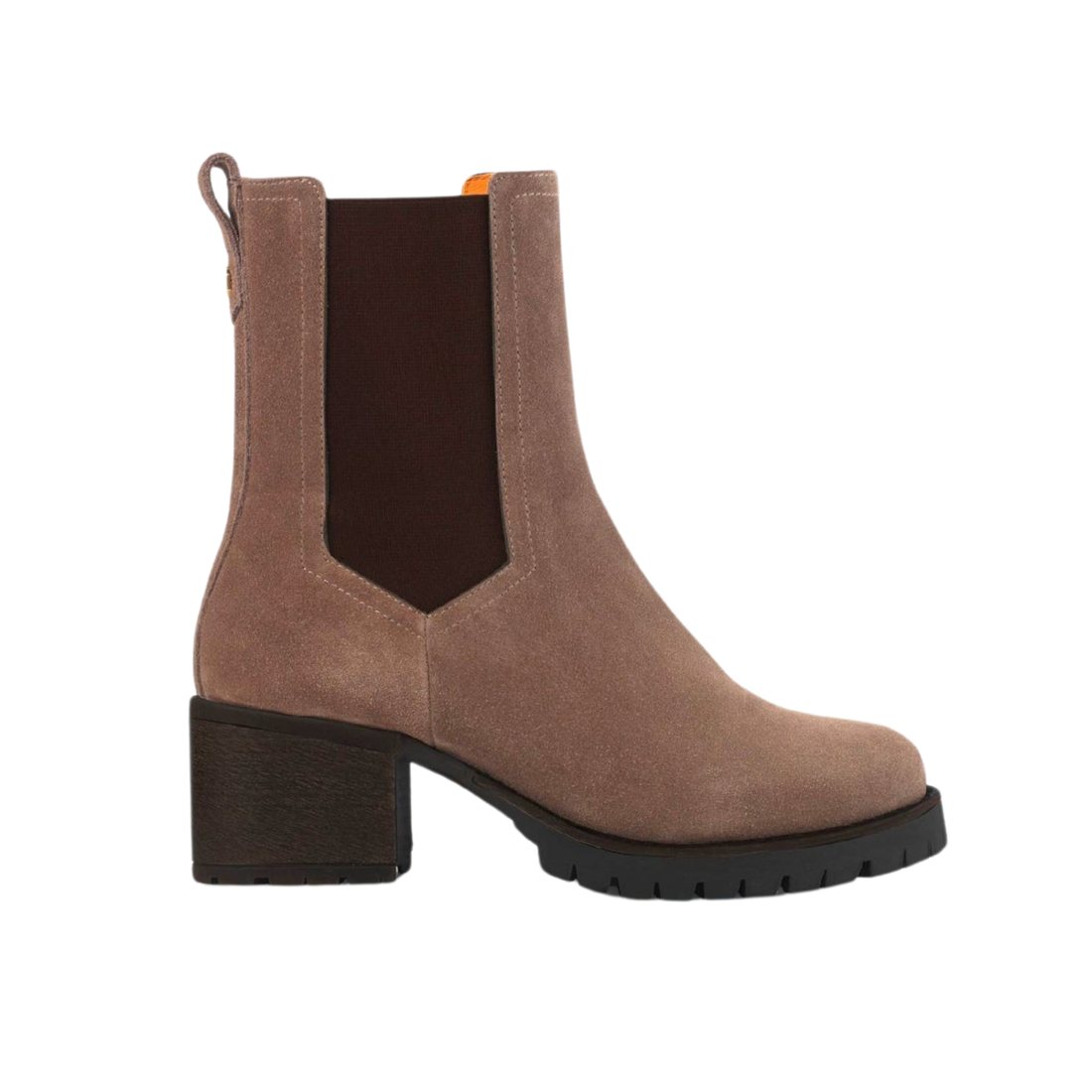Heeled Boudica Deep Taupe Suede (Stockist Exclusive)