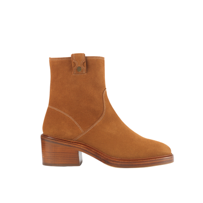 Oulton Ankle Boot Tan Suede