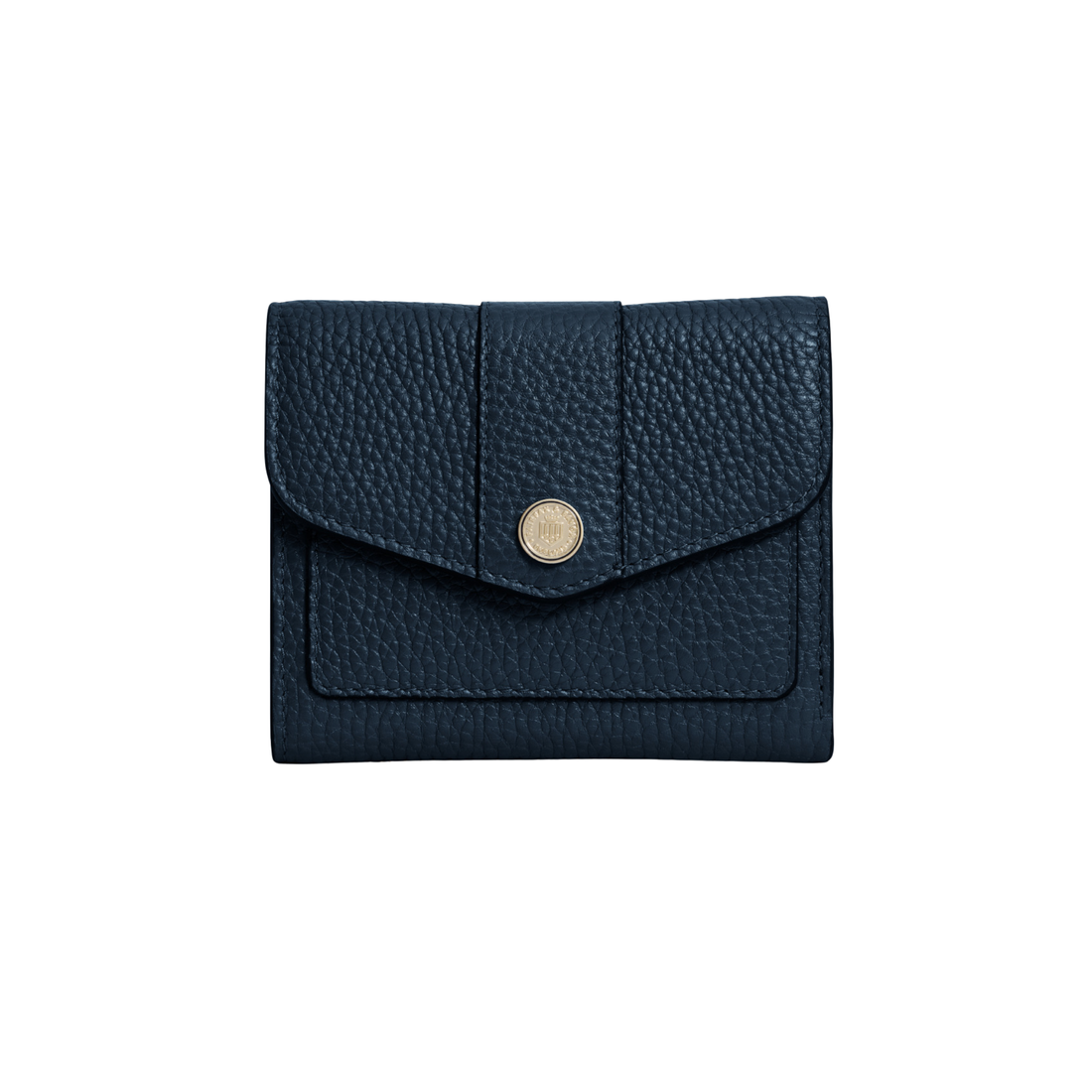 Langford Button Purse Teal Leather