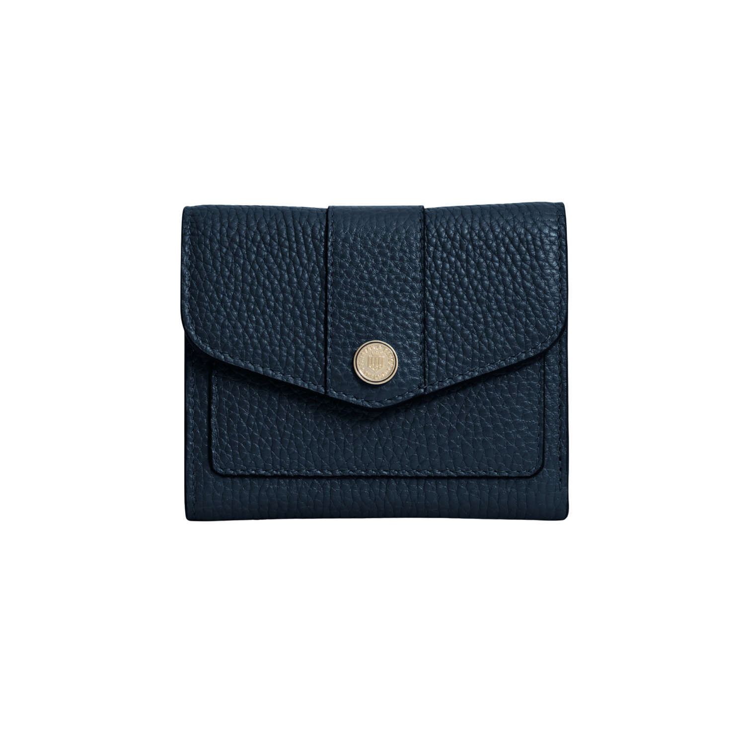 Langford Button Purse Teal Leather