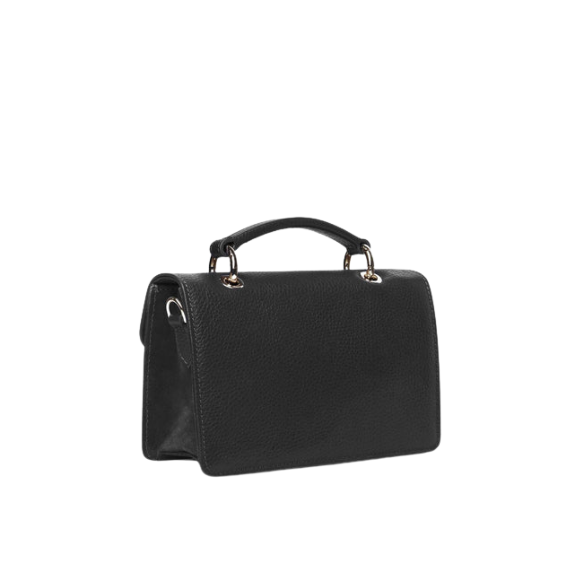 Loxley Mini Cross Body Bag Black Suede