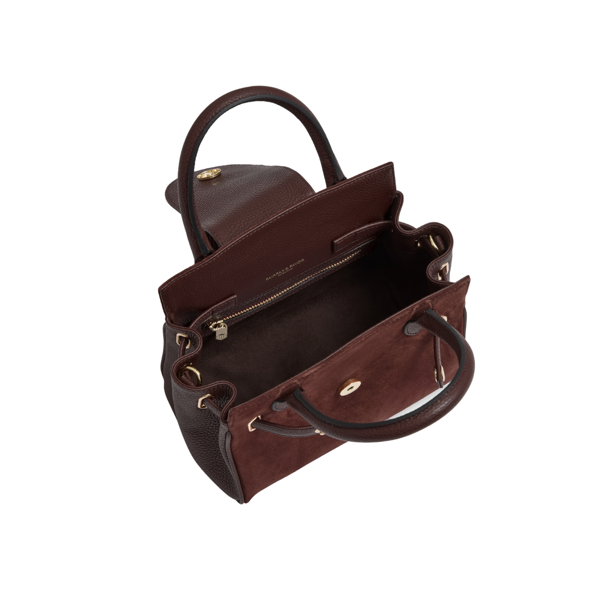 Mini Windsor Handbag Port Suede