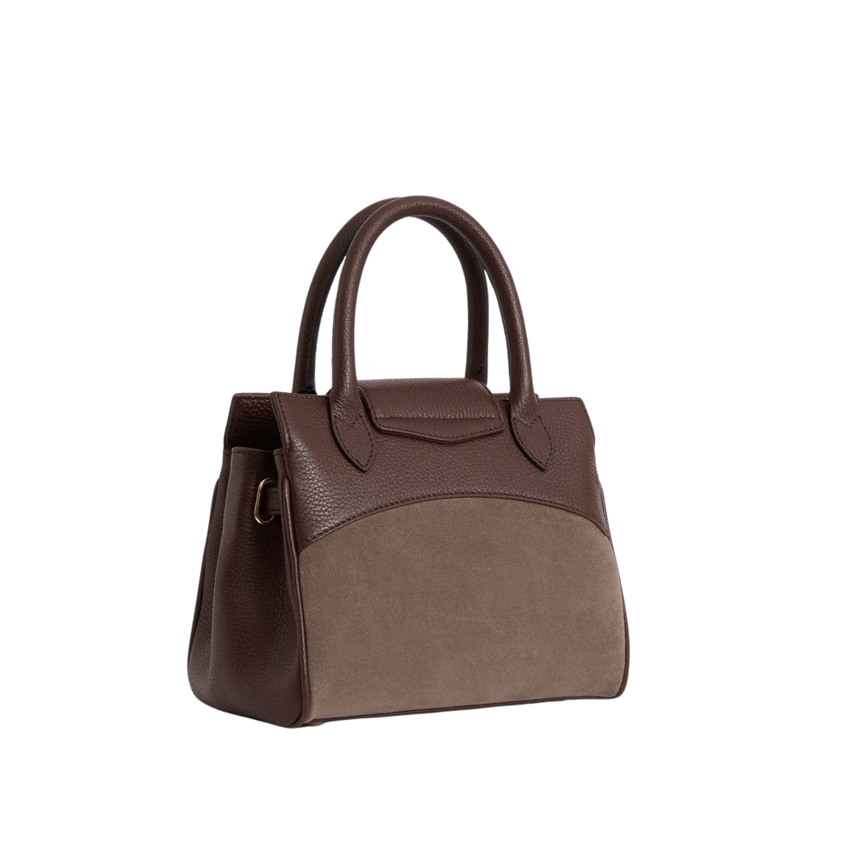 Mini Windsor Handbag Port &amp; Deep Taupe (Stockist Exclusive)