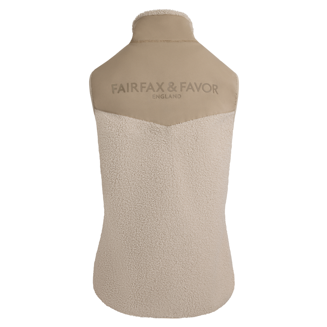 Agnes Fleece Gilet Ecru