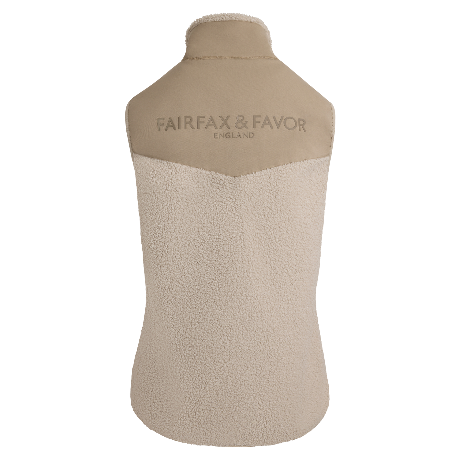 Agnes Fleece Gilet Ecru