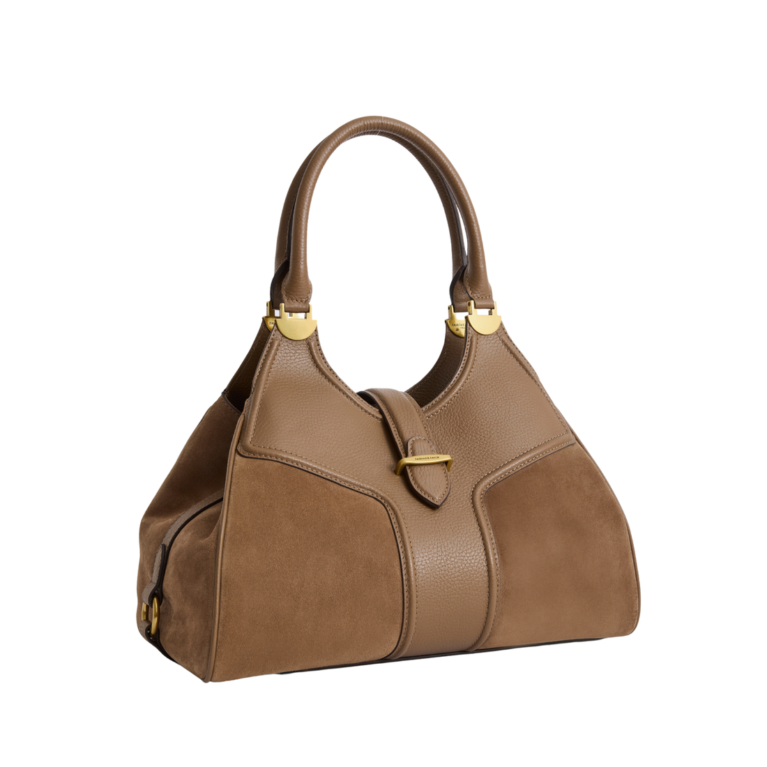 Aviemore Shoulder Bag Tan Suede