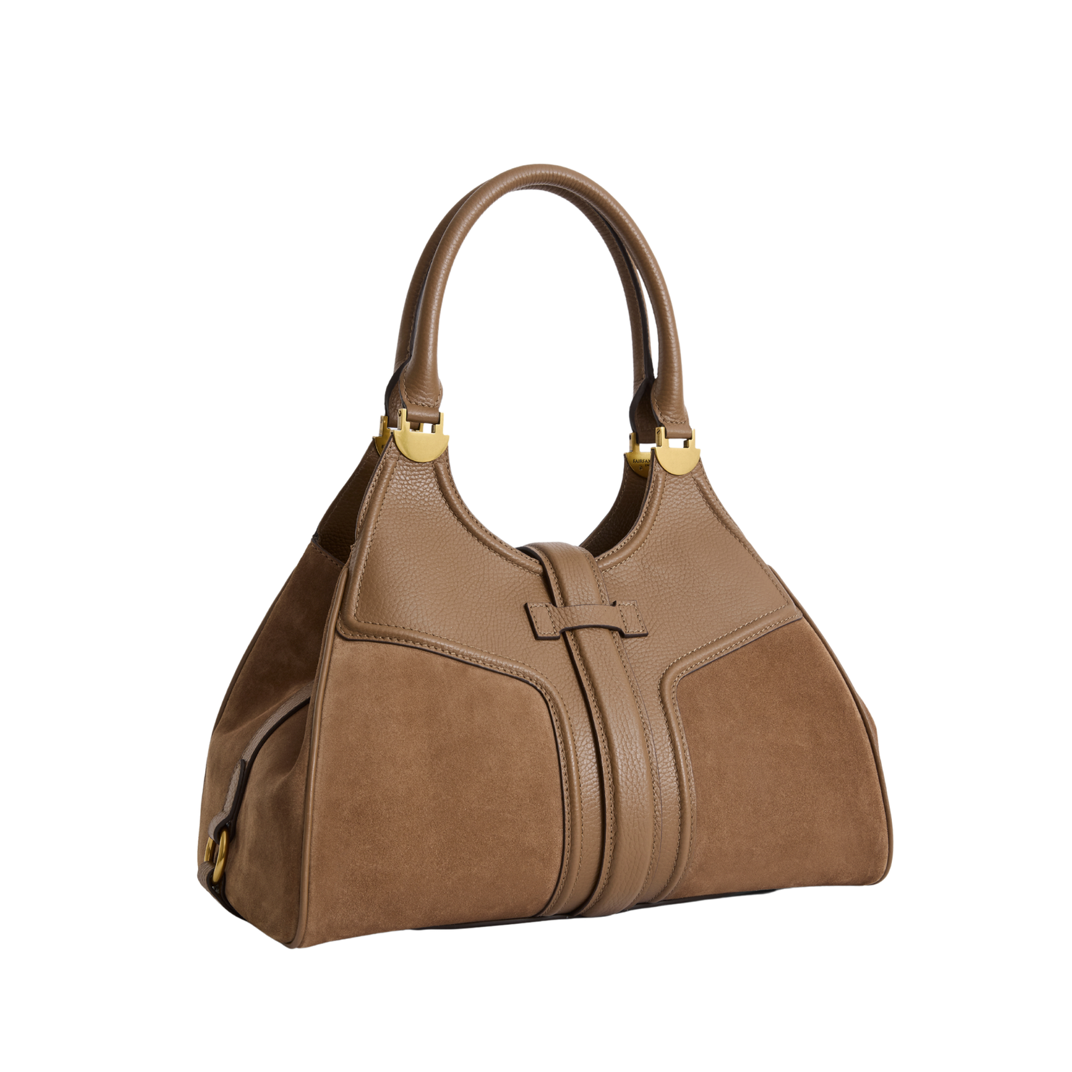 Aviemore Shoulder Bag Tan Suede