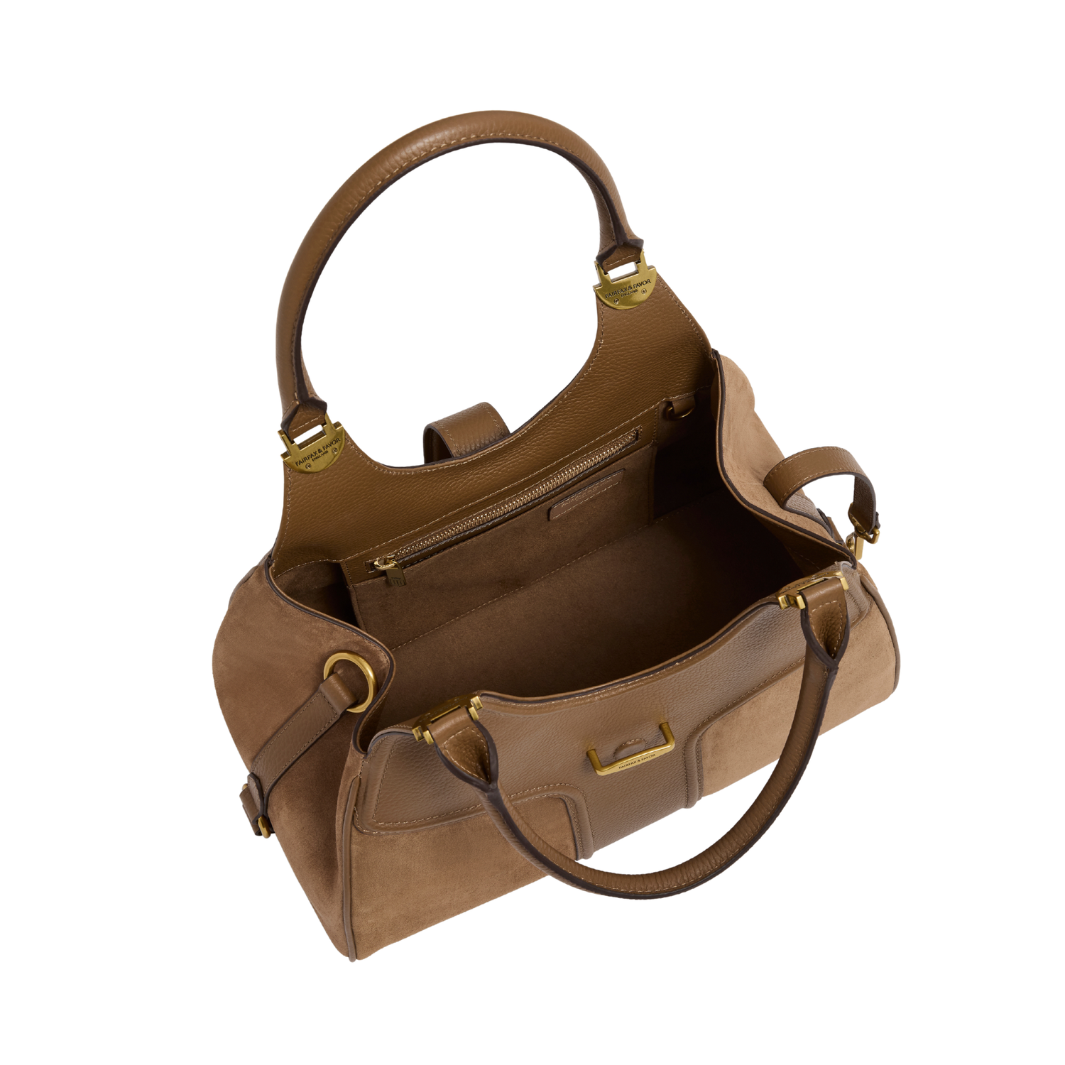 Aviemore Shoulder Bag Tan Suede