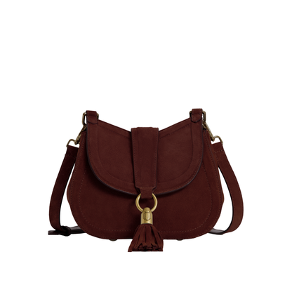 Langham Messenger Bag Port Suede
