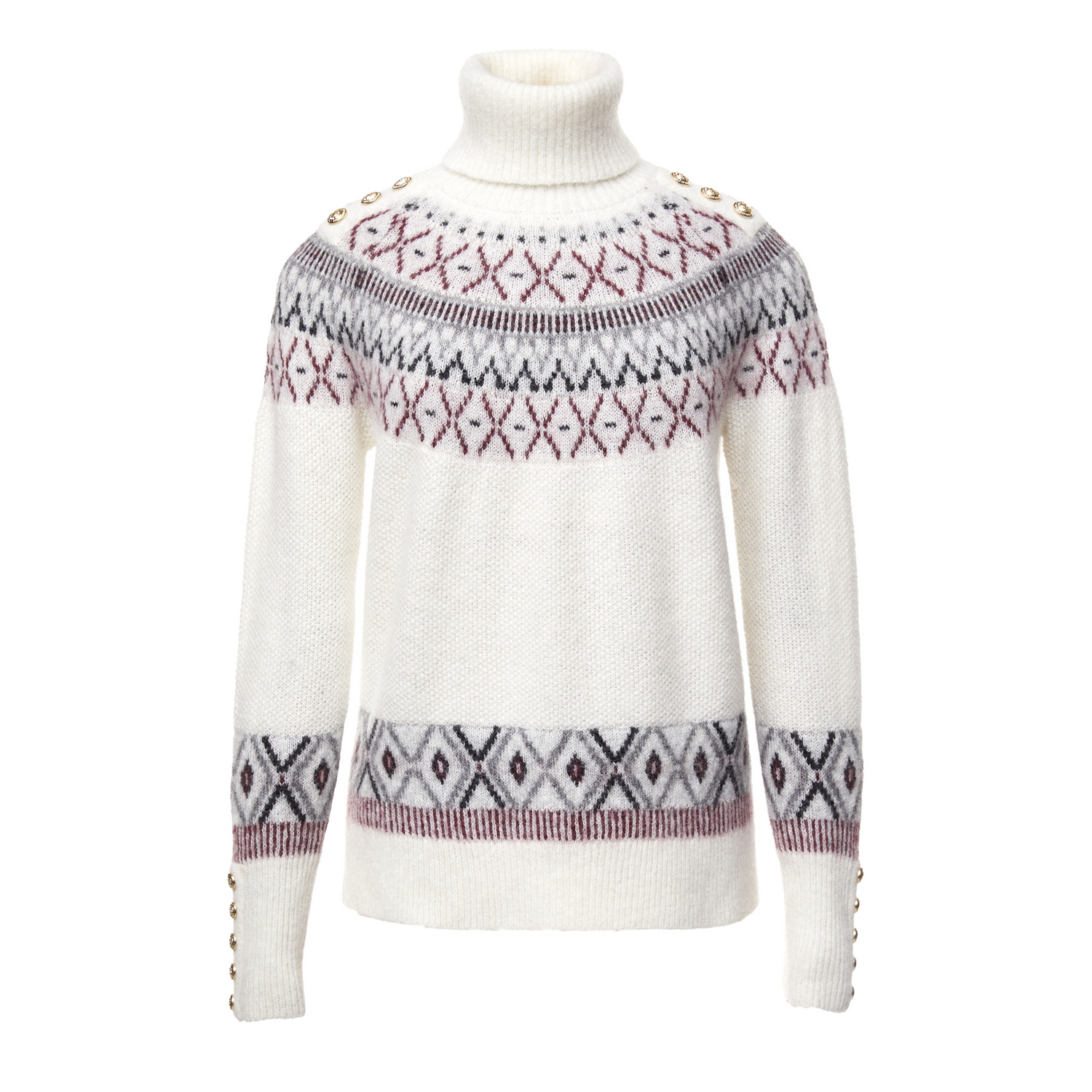 Fairisle Knit Cream