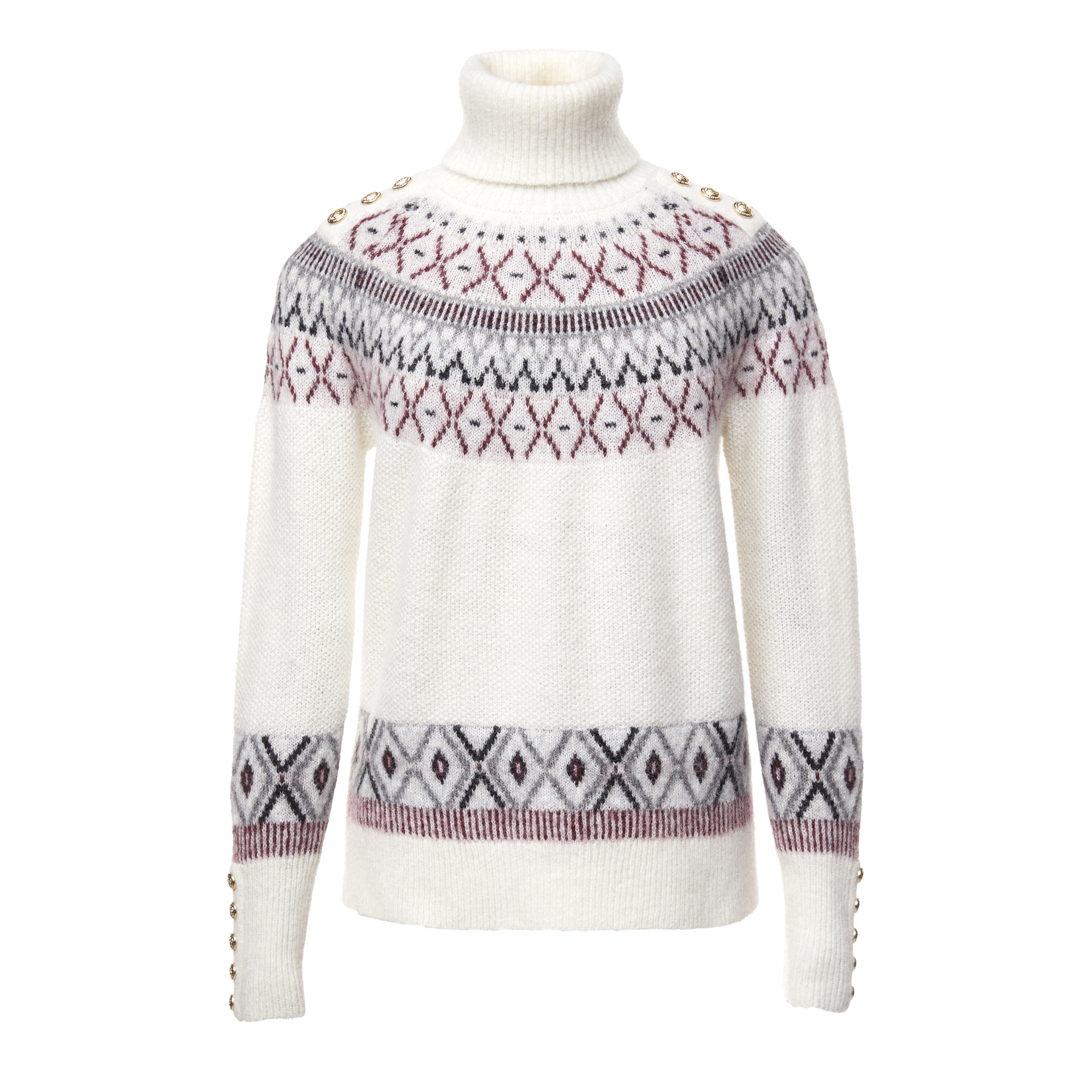 Fairisle Knit Cream