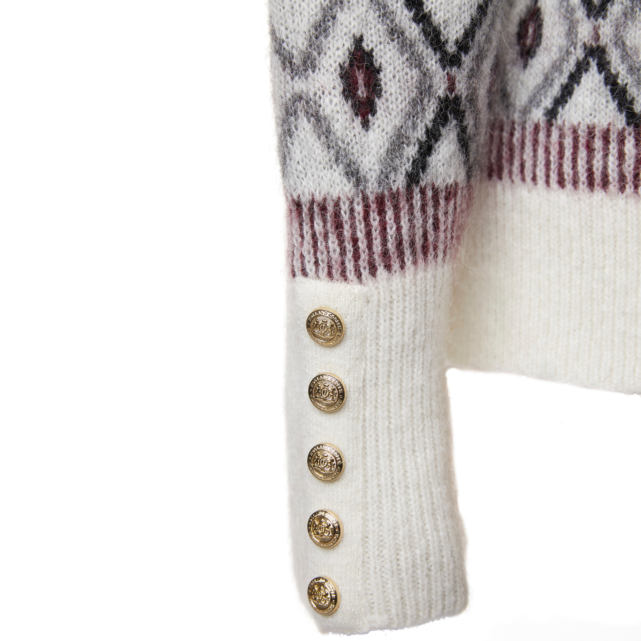 Fairisle Knit Cream