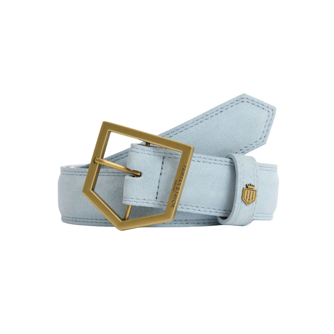 Felbrigg Belt Sky Blue Suede