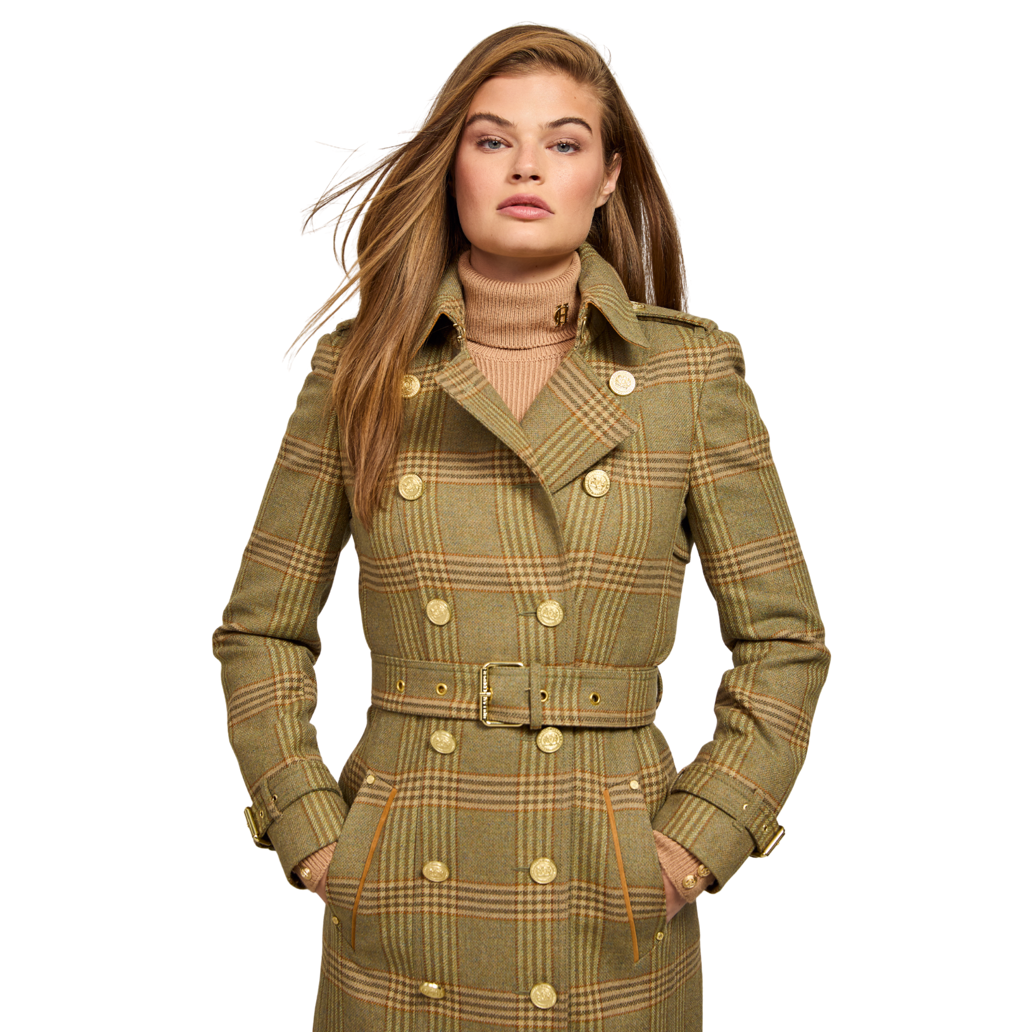 Full Length Marlborough Trench Coat Leveret