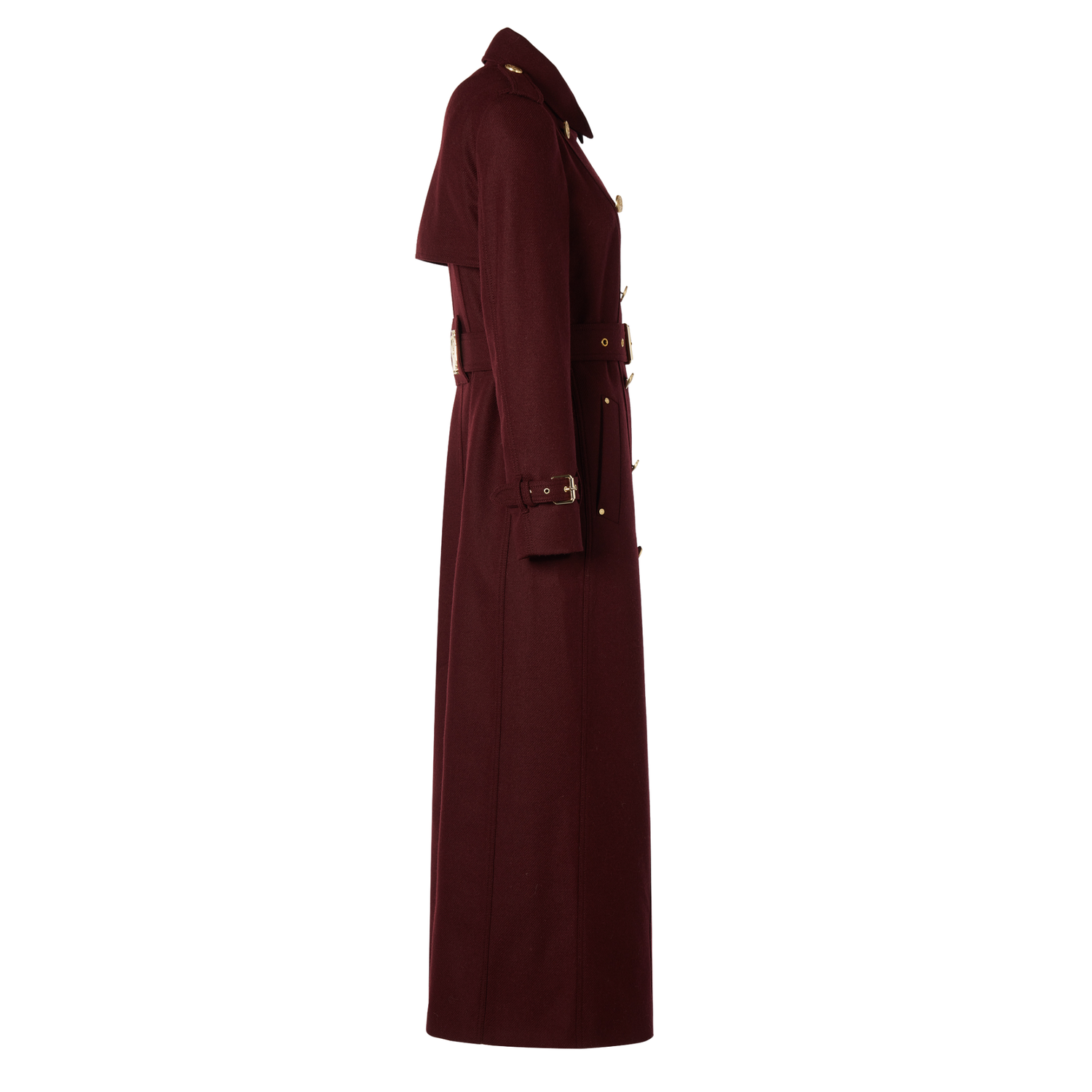 Full Length Marlborough Trench Coat Mulberry
