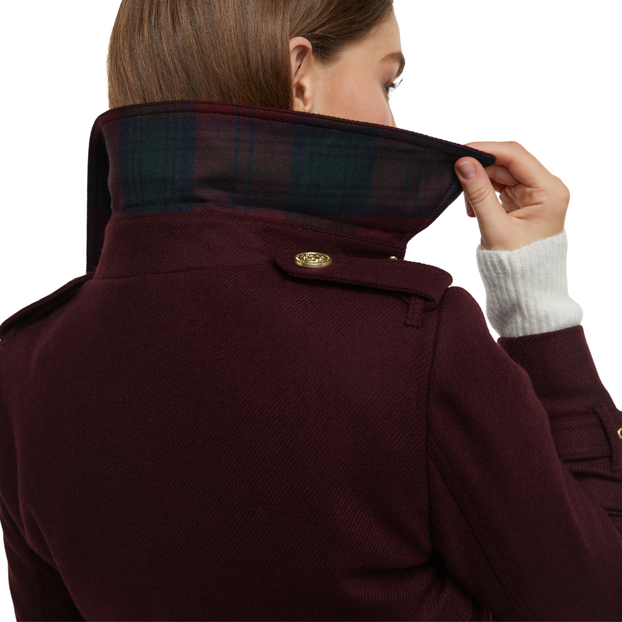 Full Length Marlborough Trench Coat Mulberry