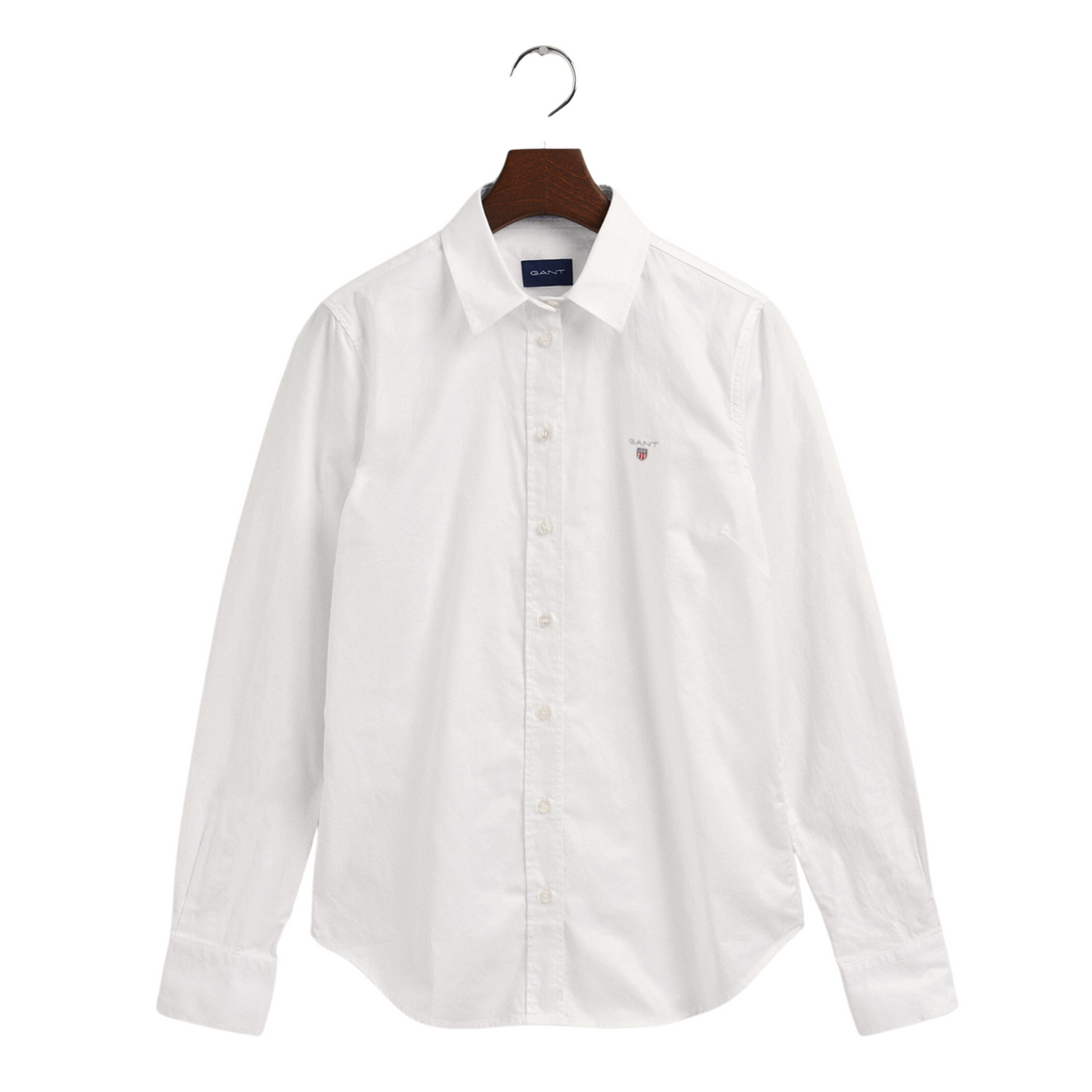 Stretch Oxford Shirt White