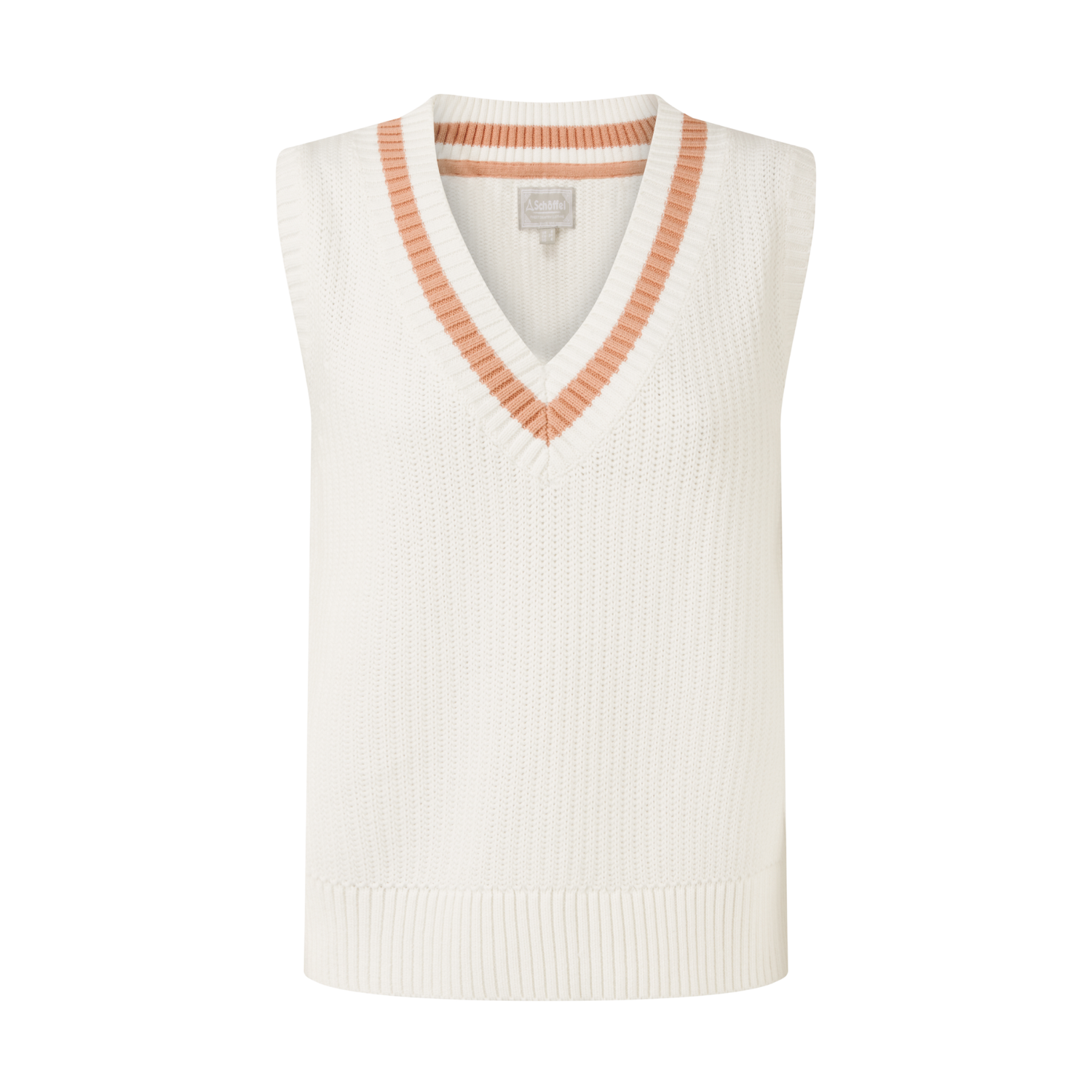 Hambledon Vest Soft White/Blush