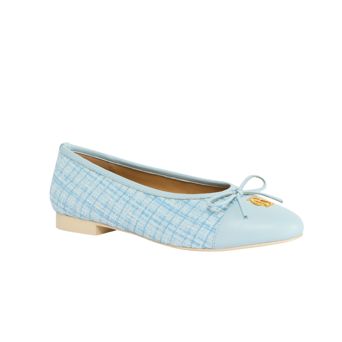 Ballet Shoe Ice Blue Boucle