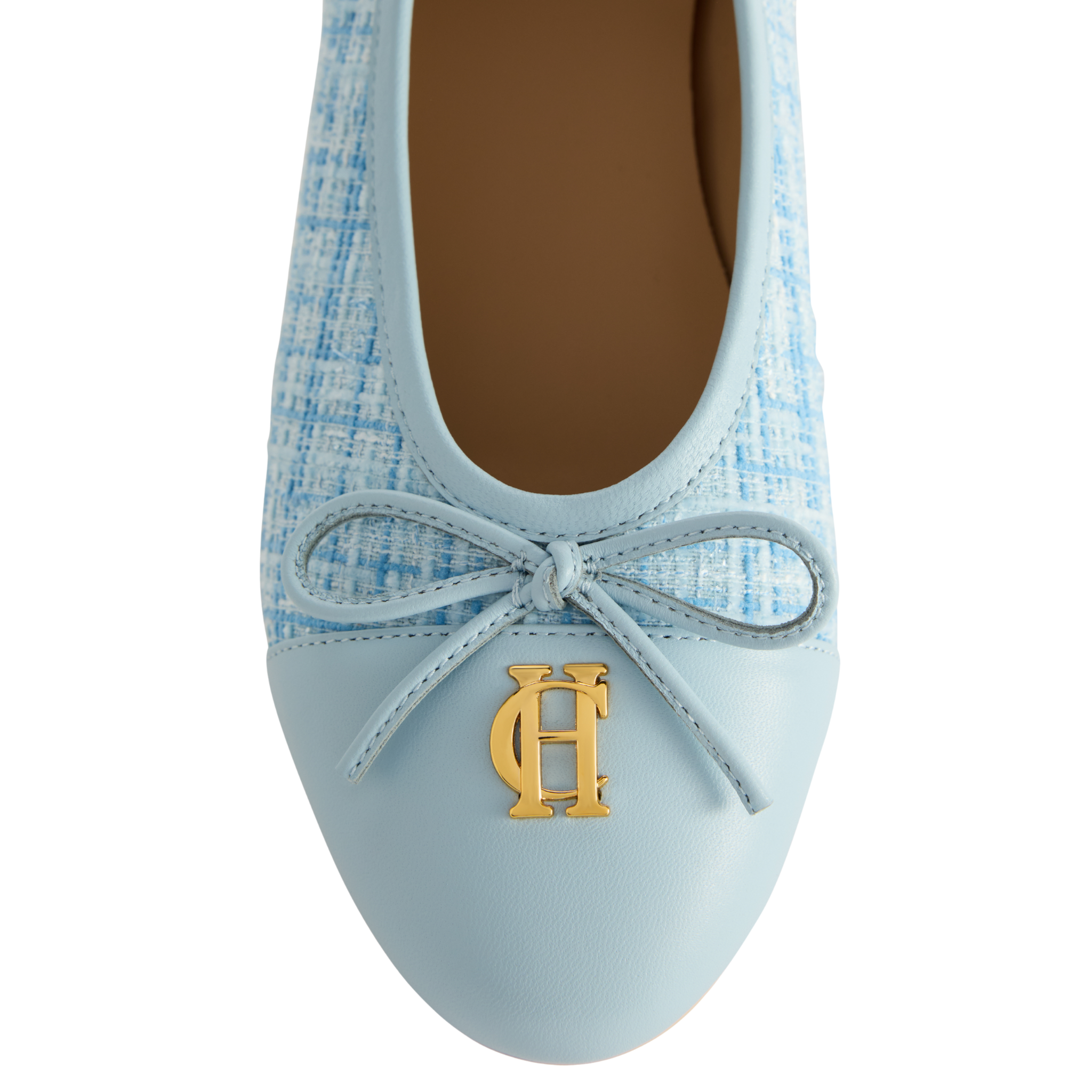 Ballet Shoe Ice Blue Boucle
