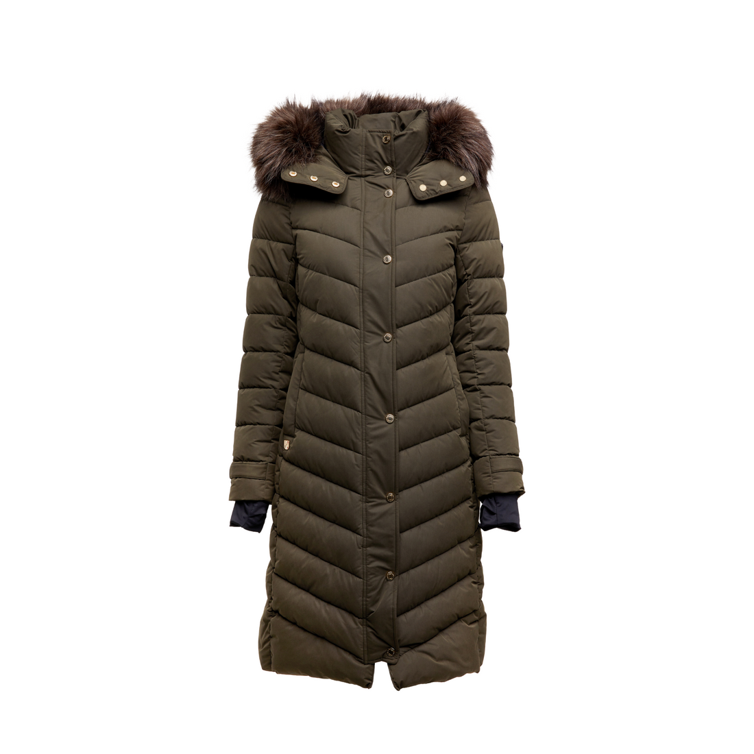 Chamonix Coat Khaki