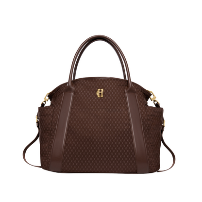 Cheltenham Tote Bag Chocolate Monogram