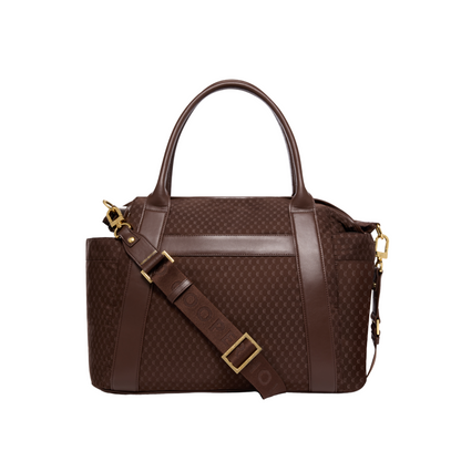 Cheltenham Tote Bag Chocolate Monogram