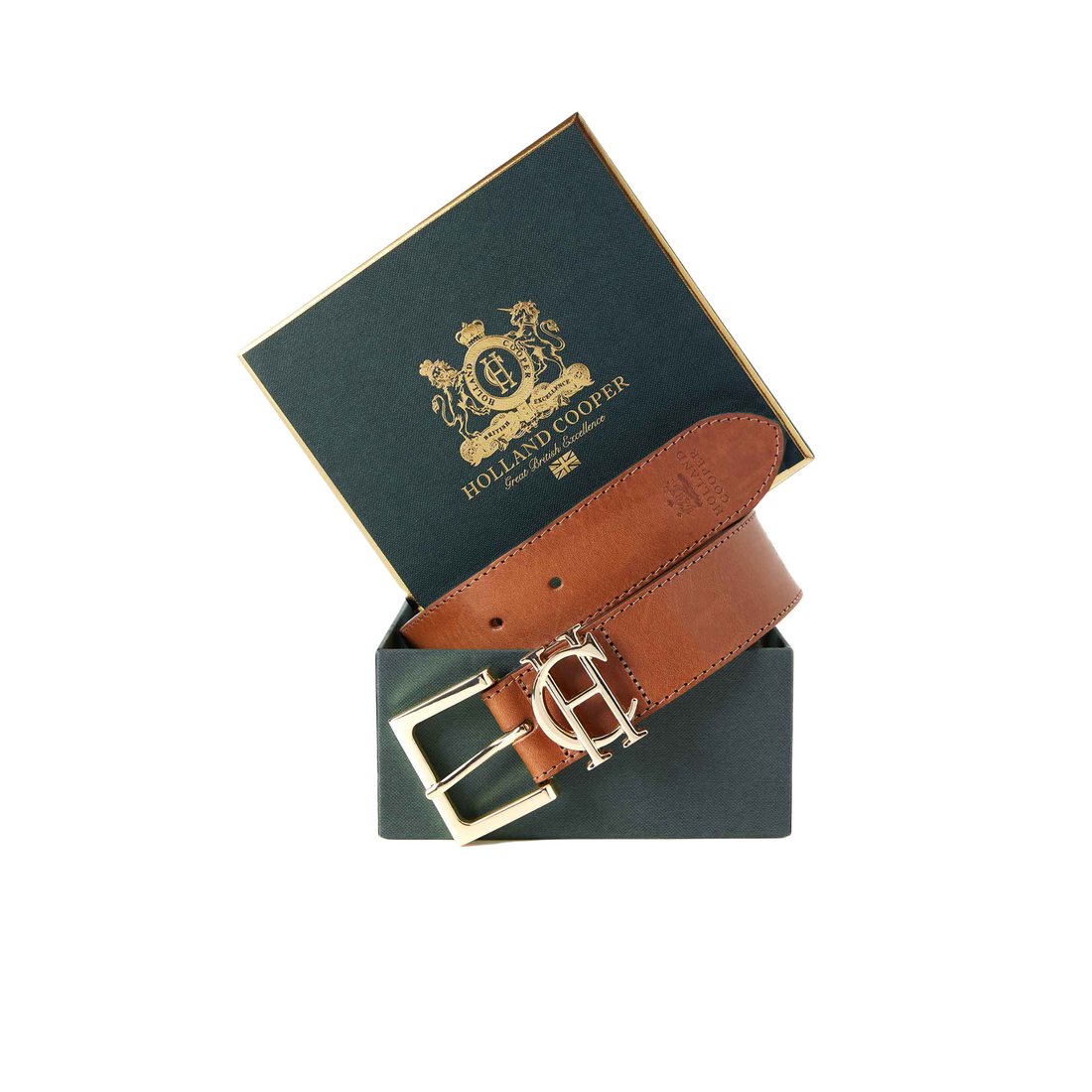 HC Classic Logo Belt Tan