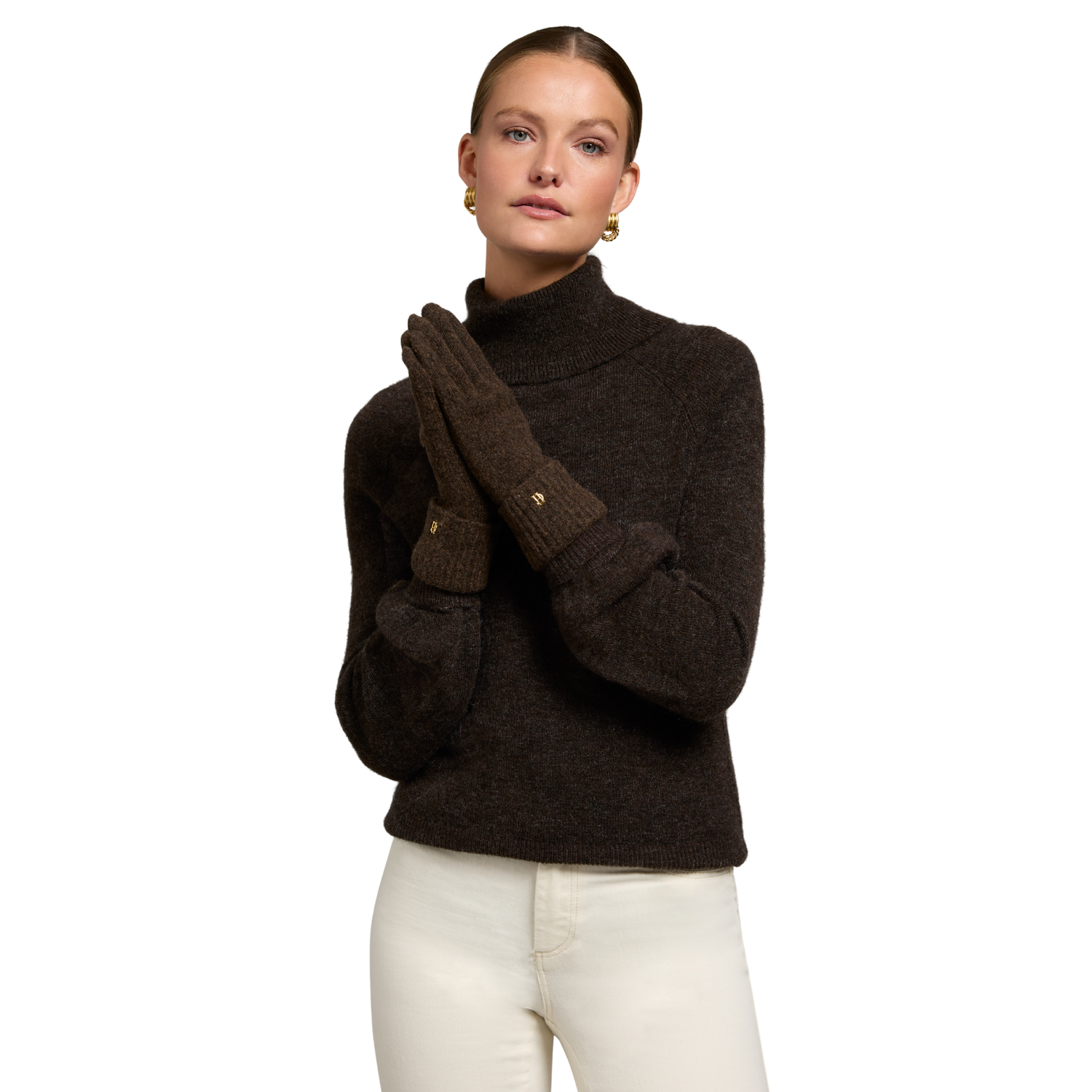 Classic Logo Glove Chocolate