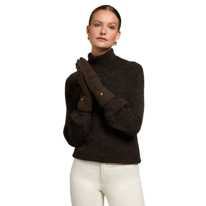 Classic Logo Glove Chocolate