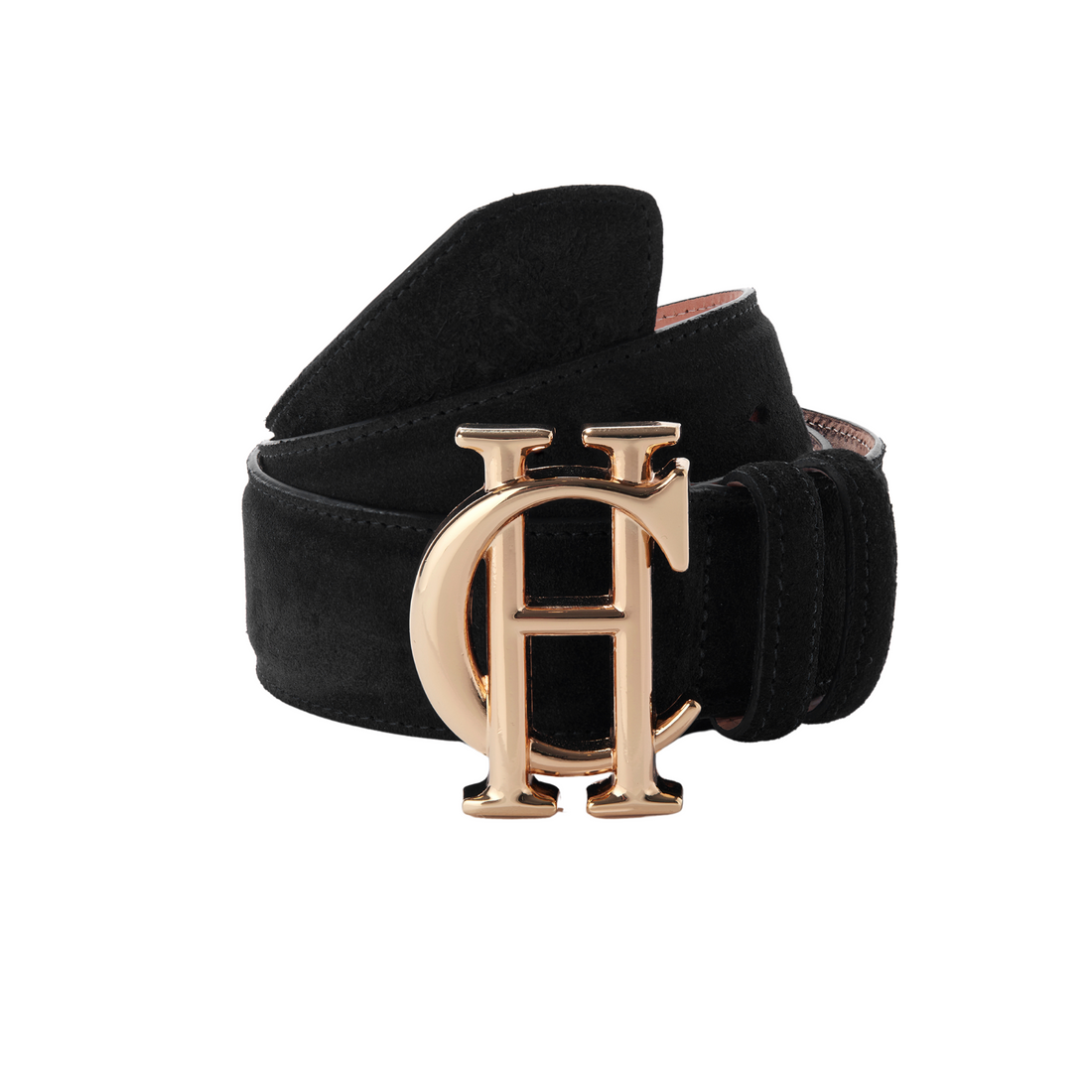 HC Classic Belt Black Suede