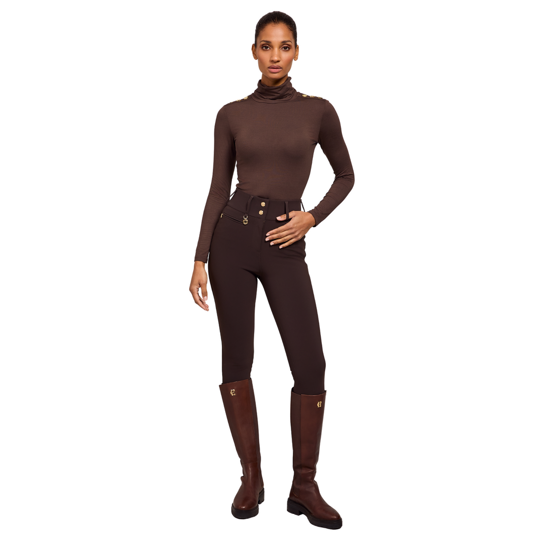 Contour Trouser Regular Chocolate
