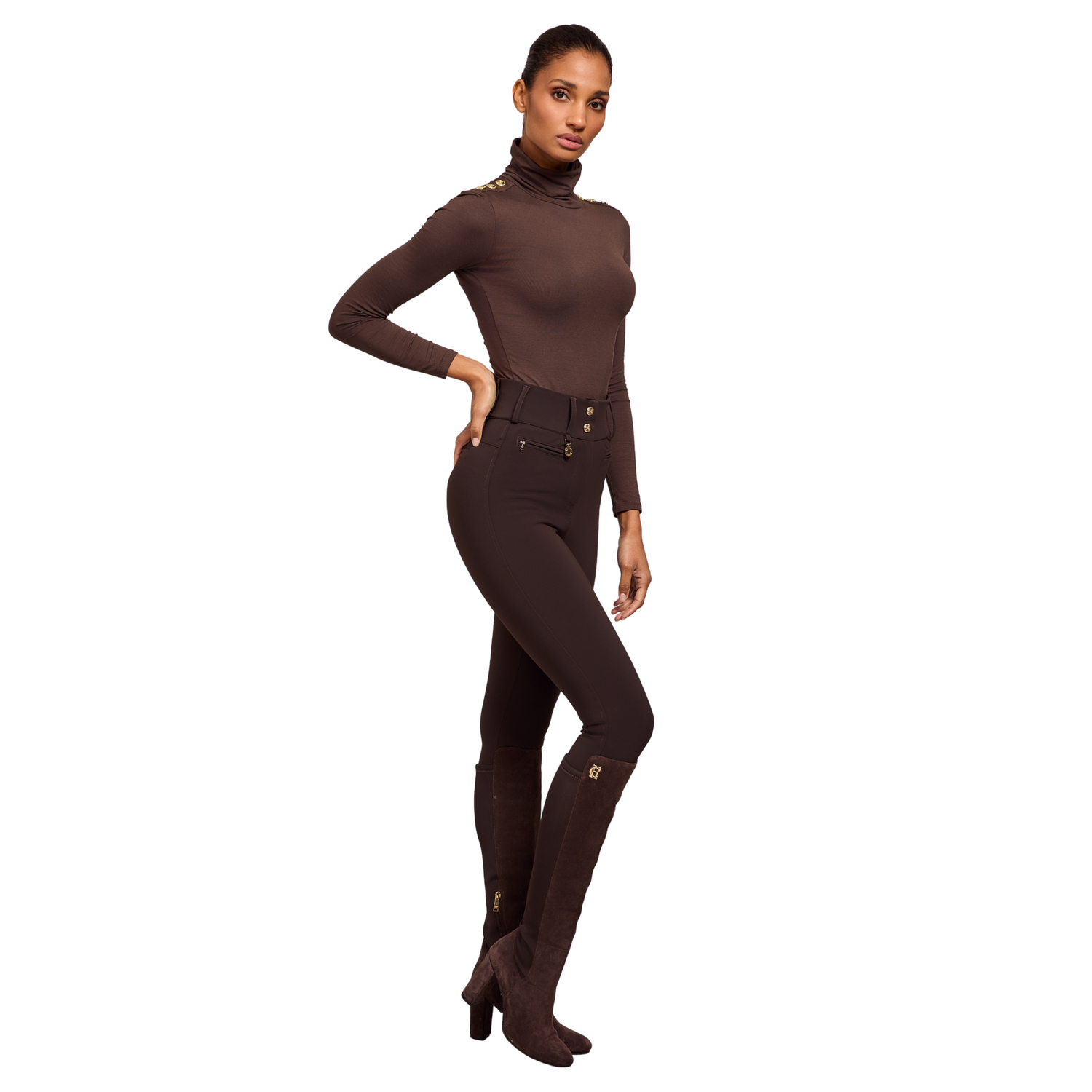Contour Trouser Regular Chocolate