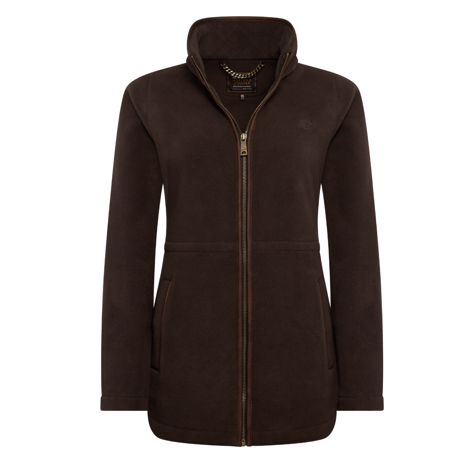 Country Longline Fleece Chocolate