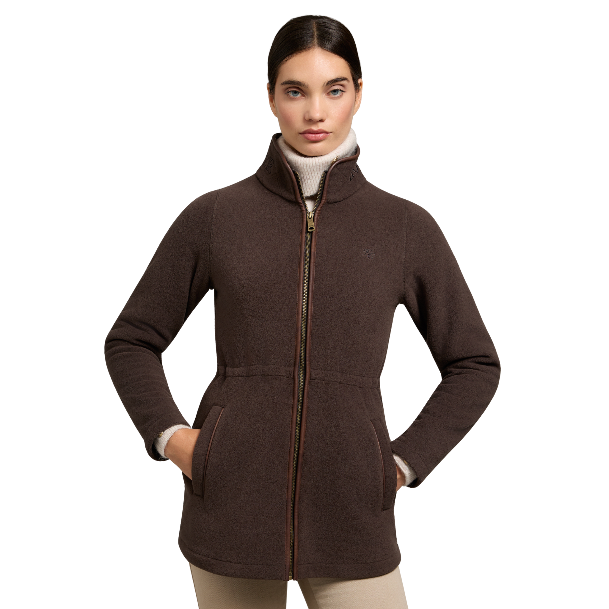 Country Longline Fleece Chocolate