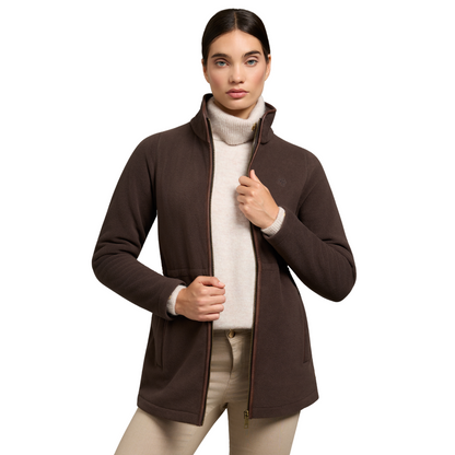 Country Longline Fleece Chocolate