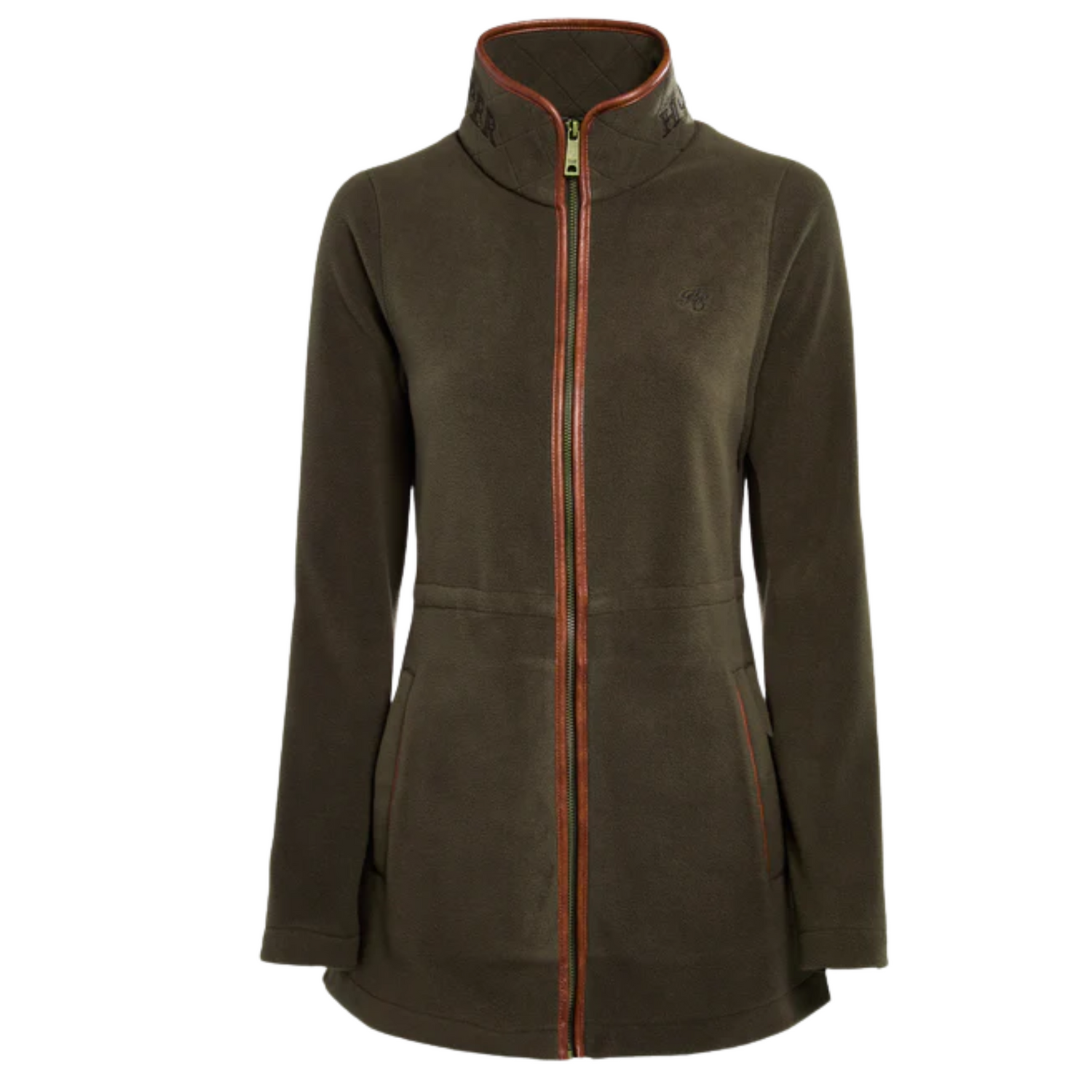 Country Longline Fleece Khaki