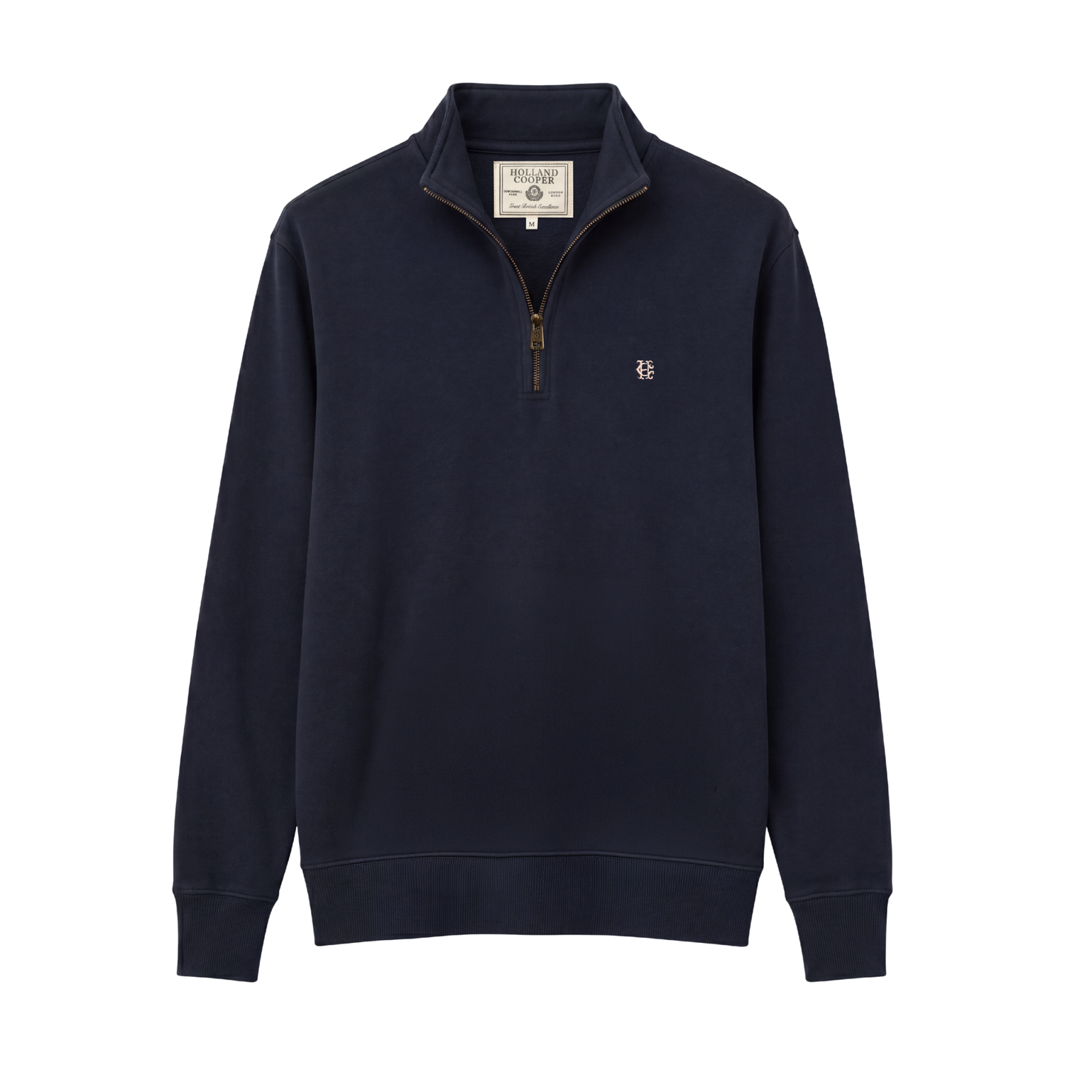 Classic Quarter Zip Sweat Ink Navy