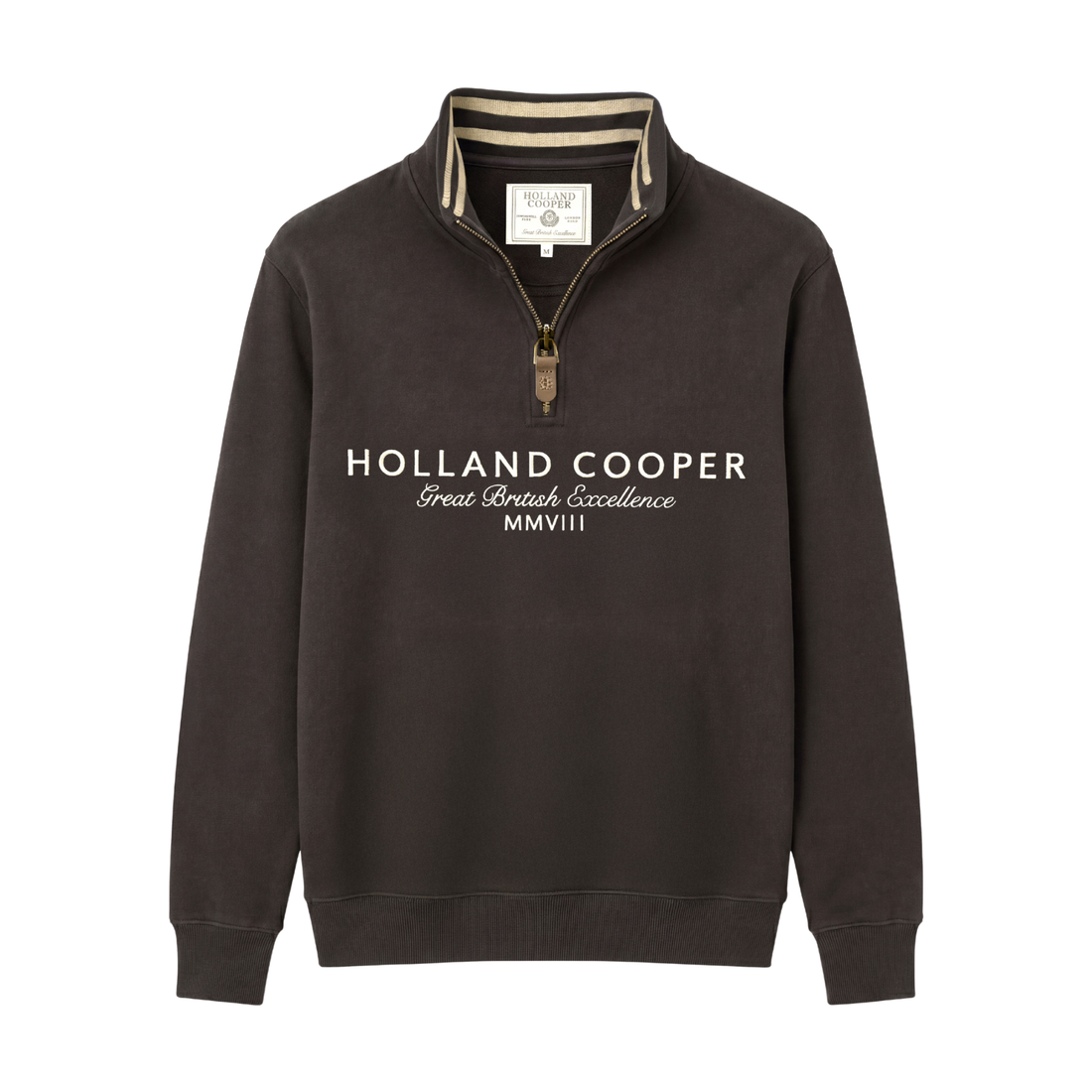 Heritage Quarter Zip Sweat Bourneville