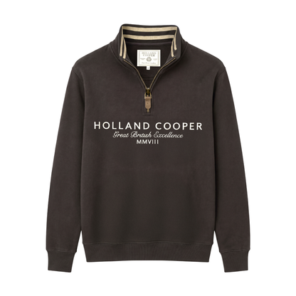Heritage Quarter Zip Sweat Bourneville