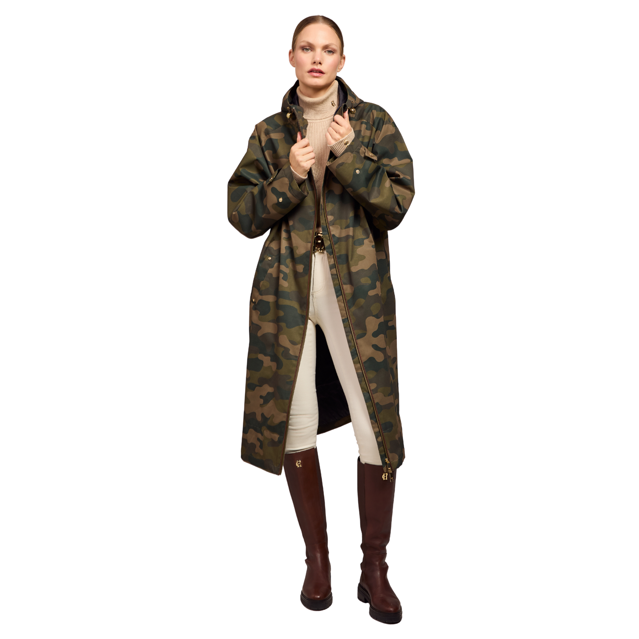 One-Size Waterproof Coat Camo