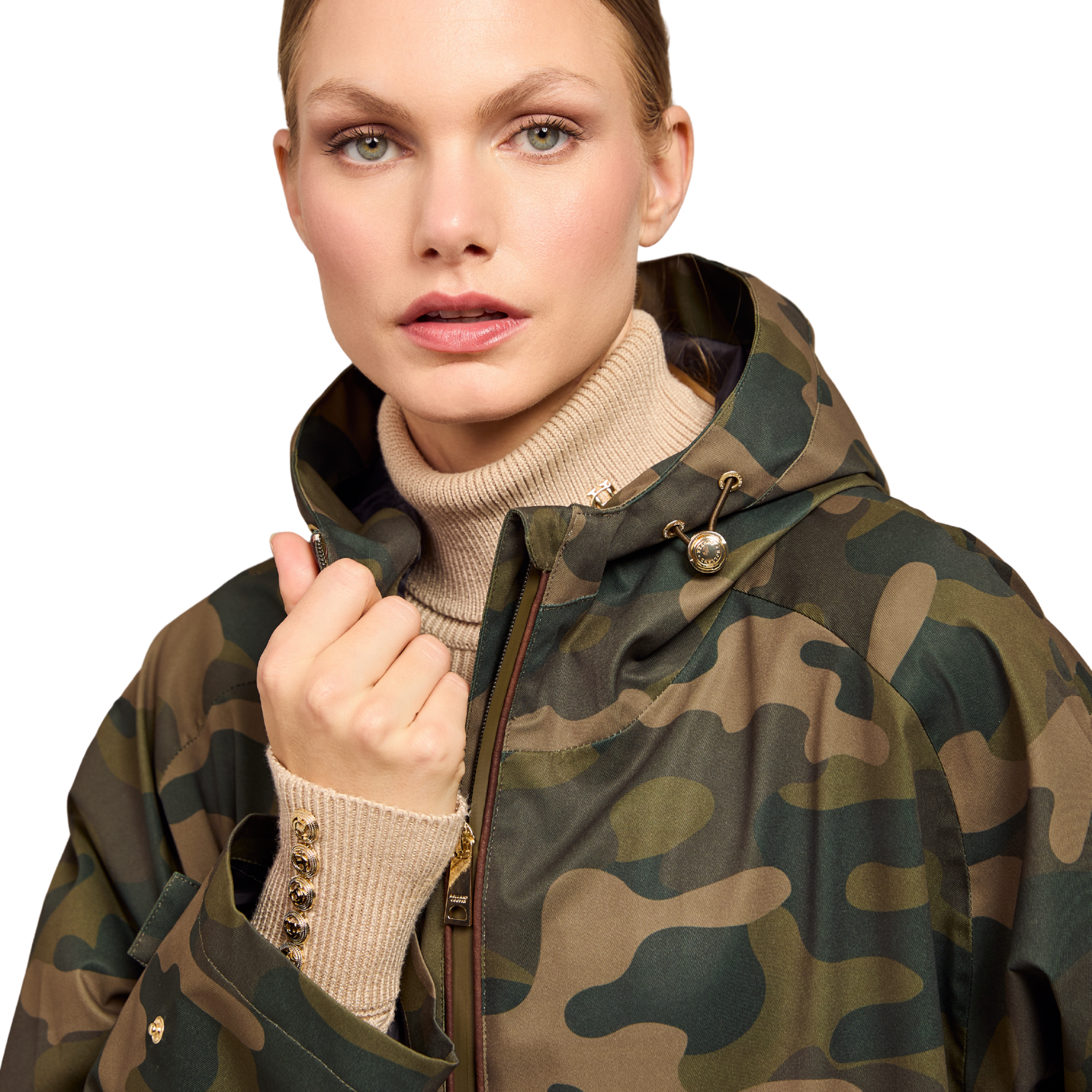 One-Size Waterproof Coat Camo