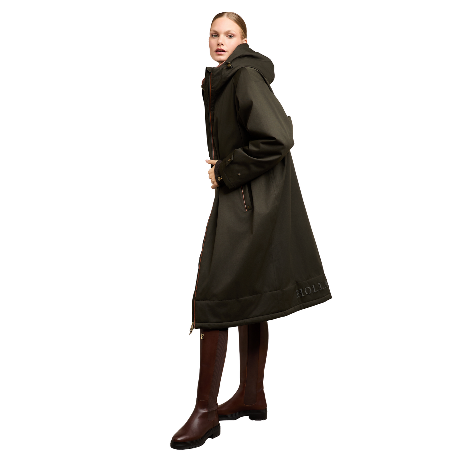 One-Size Waterproof Coat Khaki