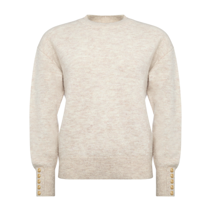 Tori Crew Neck Knit Barley