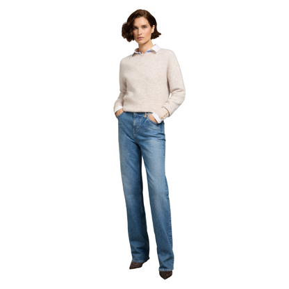 Tori Crew Neck Knit Barley