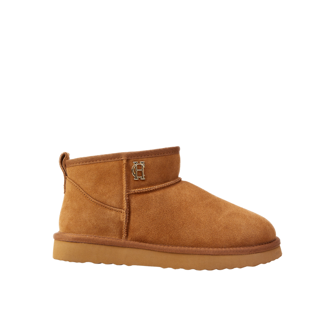 Ultra Mini Shearling Boot Tan