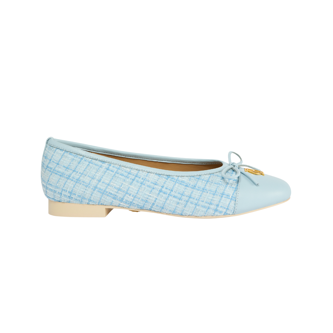 Ballet Shoe Ice Blue Boucle